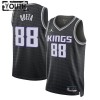 Sacramento Kings Neemias Queta 88 Jordan 2022-23 Statement Edition Musta Lasten Pelipaidat Swingman